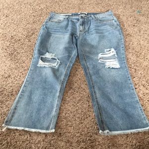 High rise jeans